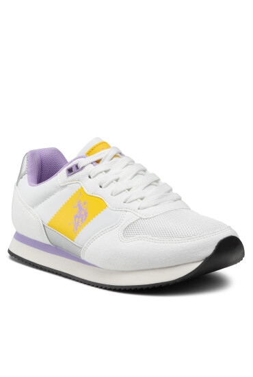 U.S. Polo Assn. Сникърси Nobiw005 NOBIW005W/2TH1 Whi-Yel01 - Mera.bg