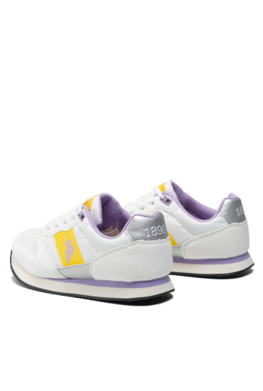 U.S. Polo Assn. Сникърси Nobiw005 NOBIW005W/2TH1 Whi-Yel01 - Mera.bg