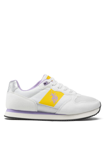 U.S. Polo Assn. Сникърси Nobiw005 NOBIW005W/2TH1 Whi-Yel01 - Mera.bg