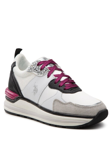 U.S. Polo Assn. Сникърси Ophra006 OPHRA006W/BTL1 Whi/Blk01 - Mera.bg