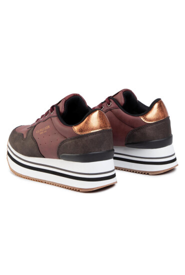 U.S. Polo Assn. Сникърси Verena Club ATHEN4175W9/Y1 Bor/Brz - Mera.bg