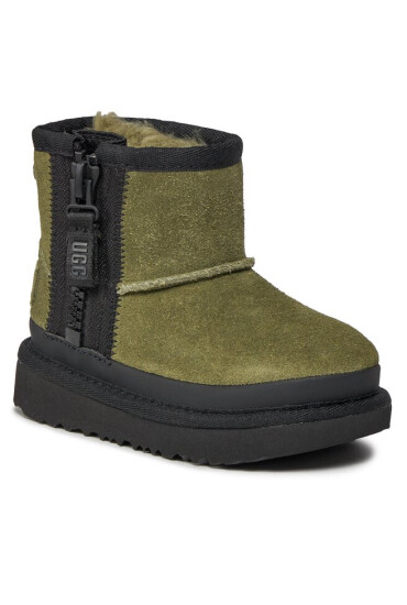 Ugg Апрески T Classic Mini Zipper Tape Logo 1143699T Каки - Mera.bg