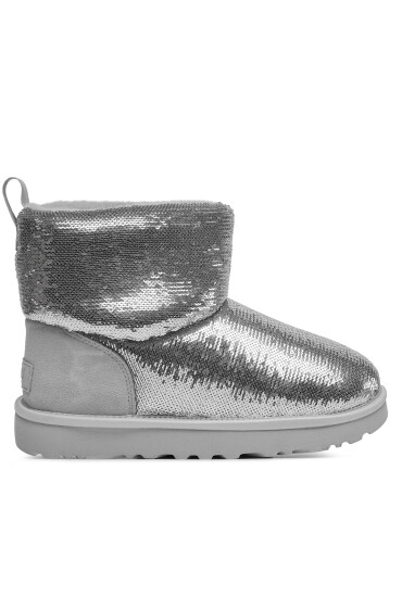 Ugg Апрески W Classic Mini Mirror Ball 1151291 Сребрист - Mera.bg