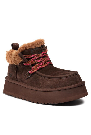 Ugg Апрески W Funkarra Cabin Cuff 1143954 Кафяв - Mera.bg