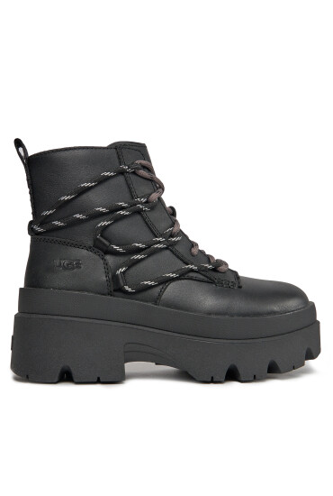 Ugg Боти W Brisbane Lace Up 1149650 Черен - Mera.bg