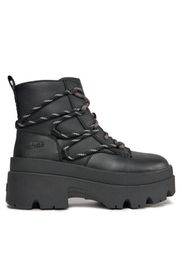 Ugg Боти W Brisbane Lace Up 1149650 Черен - Mera.bg