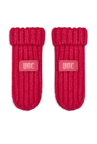 Ugg Детски ръкавици K Chunky Mitten 100030 Розов - Mera.bg