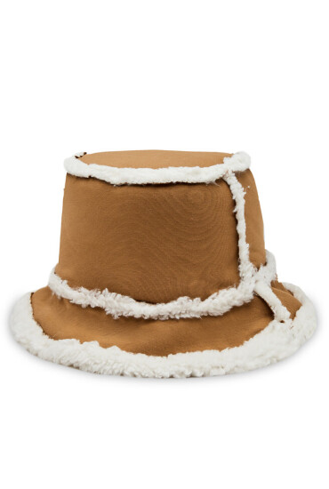 Ugg Капела W Bonded Fleece Bucket Hat 22655 Chestnut - Mera.bg