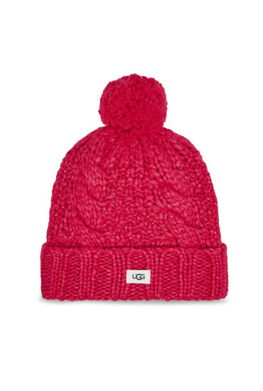 Ugg Комплект шапка и ръкавици K Infant Knit Set 22726 Розов - Mera.bg