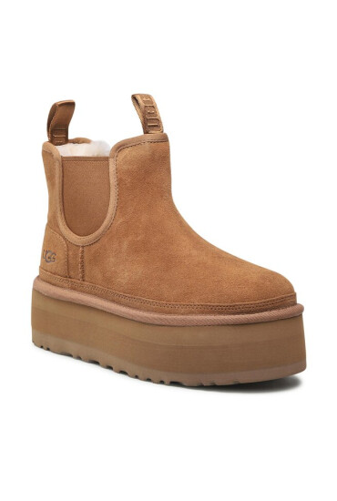 Ugg Апрески W Neumel Platform Chelsea 1134526 Кафяв - Mera.bg