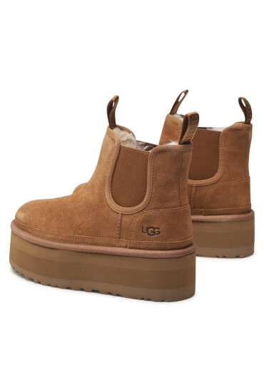 Ugg Апрески W Neumel Platform Chelsea 1134526 Кафяв - Mera.bg
