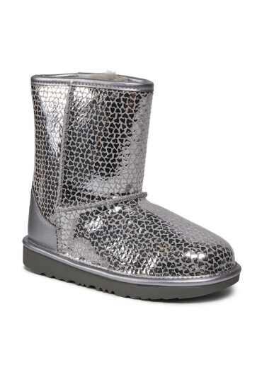 Ugg Апрески Classic II Gel Hearts 1151613K Slvr - Mera.bg
