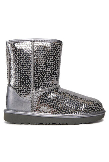 Ugg Апрески Classic II Gel Hearts 1151613K Slvr - Mera.bg