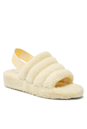 Ugg Пантофи W Fluff Yeah Terry 1127116 Жълт - Mera.bg
