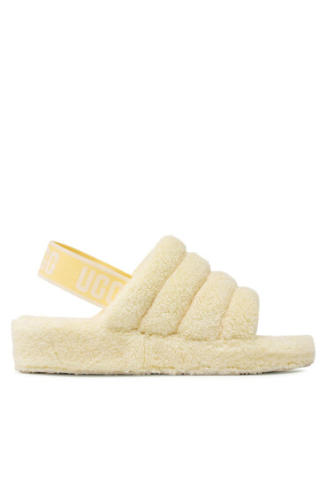 Ugg Пантофи W Fluff Yeah Terry 1127116 Жълт - Mera.bg