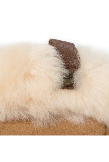 Ugg Ръкавици W Shorty Glove W Leather Trim 17367 Chestnut - Mera.bg