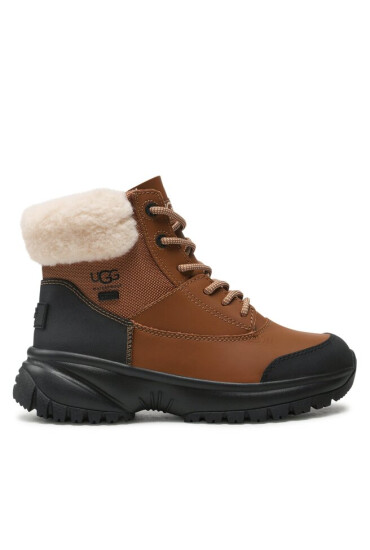 Ugg Туристически oбувки W Yose Fluff V2 1130901 Кафяв - Mera.bg