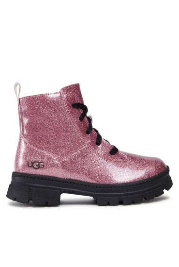Ugg Зимни обувки K Ashton Lace Up Glitter 1151571K Grpn - Mera.bg