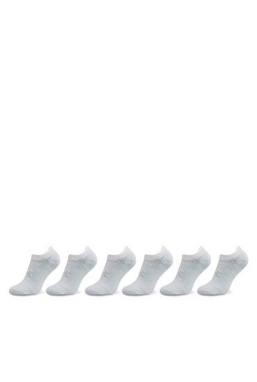 Under Armour Чорапи тип терлици Ua Essential No Show 6Pk 1382611-100 Бял - Mera.bg