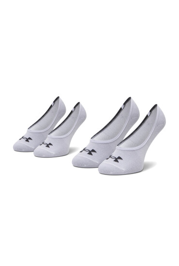 Under Armour Комплект 3 чифта терлик дамски Essential Lolo Liner 1361148-100 Бял - Mera.bg
