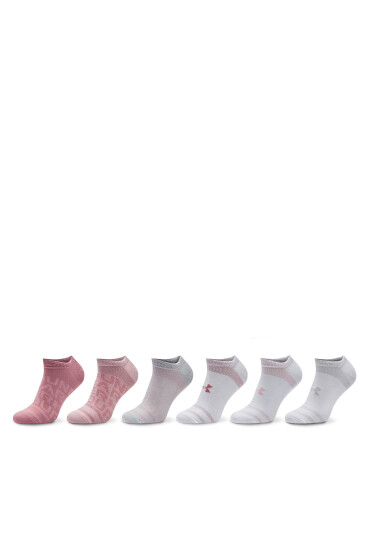 Under Armour Комплект 6 чифта терлик дамски UA Essential 1382611 Розов - Mera.bg
