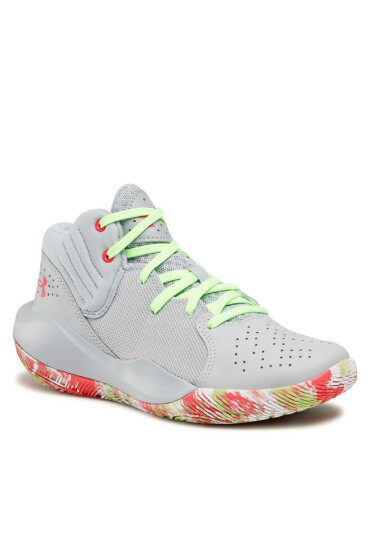 Under Armour Обувки Ua Gs Jet '21 3024794-106 Gry/Grn - Mera.bg