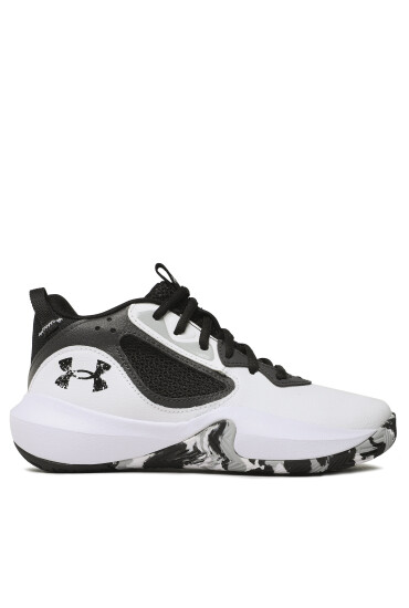 Under Armour Обувки за баскетбол Ua Gs Lockdown 6 3025617-101 Бял - Mera.bg