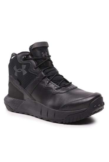 Under Armour Обувки Ua Mg Valsetz Mid Lthr Wp 3024334-001 Blk/Blk - Mera.bg