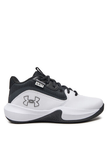 Under Armour Обувки за баскетбол Grade School UA Lockdown 7 3028513 Бял - Mera.bg