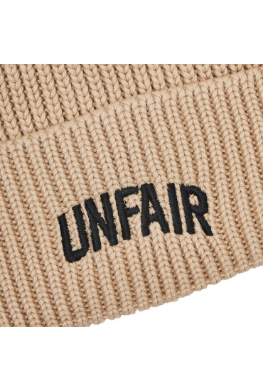 Unfair Athletics Шапка Organic Knit UNFR22-160 Бежов - Mera.bg