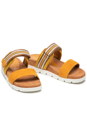 Unisa Чехли Camos Ks Mustard - Mera.bg