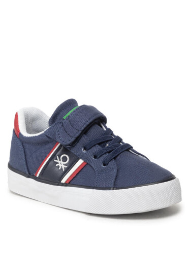 United Colors Of Benetton Гуменки Crispy Cvs BTK210211 Navy/Red 3251 - Mera.bg