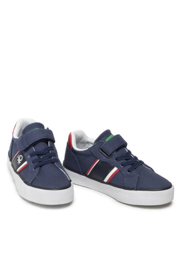 United Colors Of Benetton Гуменки Crispy Cvs BTK210211 Navy/Red 3251 - Mera.bg