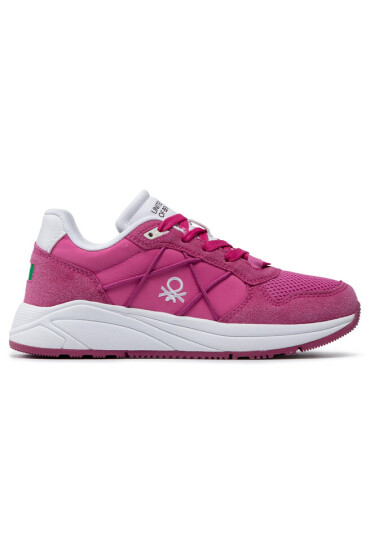 United Colors Of Benetton Сникърси Ascent BTW117306 Fucsia/White - Mera.bg