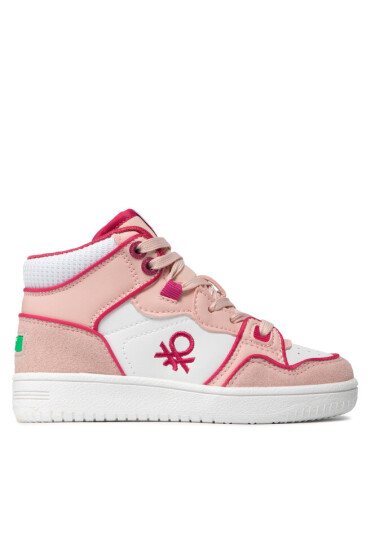 United Colors Of Benetton Сникърси Rod BTK127605 White/Lotus 1080 - Mera.bg