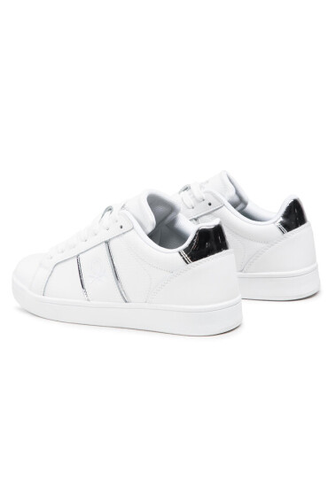 United Colors Of Benetton Сникърси Walk Lth BTW114010 White/Silver 1040 - Mera.bg