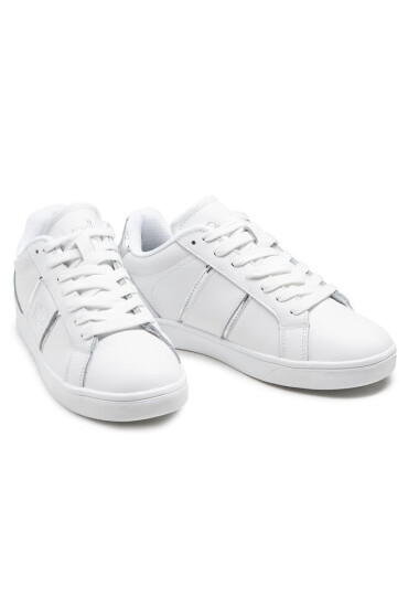 United Colors Of Benetton Сникърси Walk Lth BTW114010 White/Silver 1040 - Mera.bg