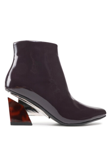 United Nude Боти Arix Bootie Mid 1063770903 Midnight Brown - Mera.bg