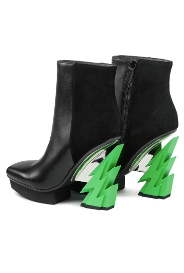 United Nude Боти Glam Square 107500116 Black - Mera.bg