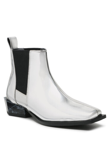 United Nude Боти тип челси Tetra Chelsea Lo 1063214101 Silver - Mera.bg