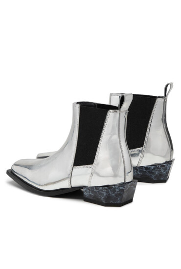 United Nude Боти тип челси Tetra Chelsea Lo 1063214101 Silver - Mera.bg