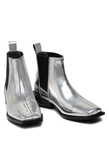 United Nude Боти тип челси Tetra Chelsea Lo 1063214101 Silver - Mera.bg