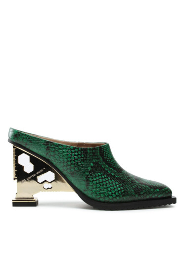 United Nude Чехли Tool Mule 10620684156 Green Snake - Mera.bg