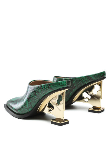 United Nude Чехли Tool Mule 10620684156 Green Snake - Mera.bg