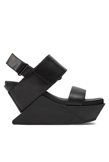 United Nude Сандали Delta Wedge Sandal 1041301162 Черен - Mera.bg