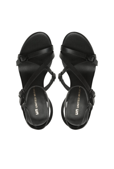 United Nude Сандали Sia Strappy Hi 107300116 Черен - Mera.bg