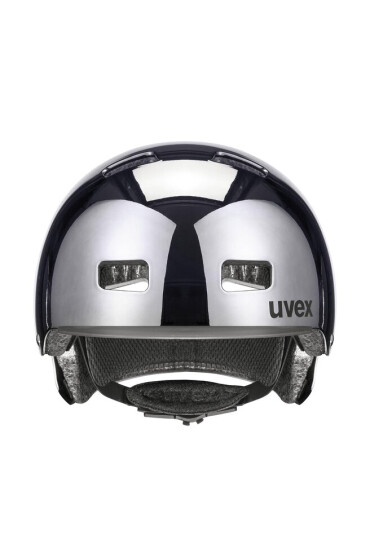 Uvex Каска за колоездене Hlmt 5 Bike Pro S4109880215 Gunmet Chrome - Mera.bg