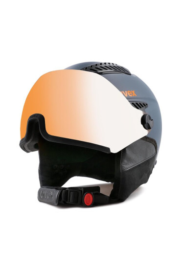 Uvex Скиорска каска Hlmt 600 Visor S5662363004 Сив - Mera.bg