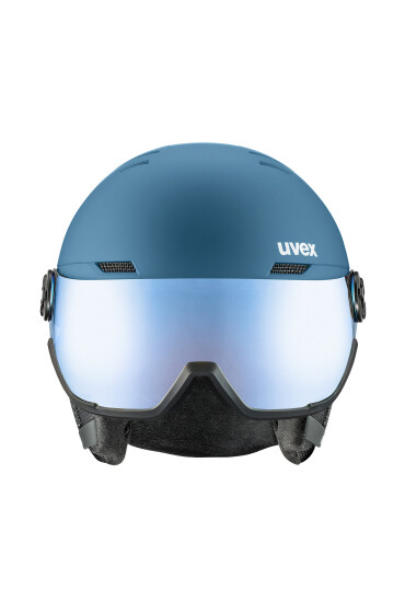 Uvex Скиорска каска Wanted Visor 56/6/262/00/05 Син - Mera.bg
