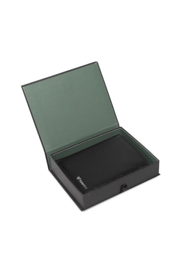 Valentini Голям мъжки портфейл 001-01100-0265-01 Black - Mera.bg